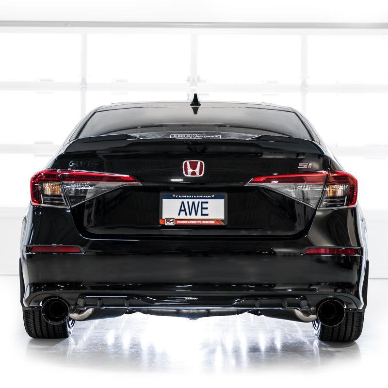 AWE Tuning 22+ Honda Civic Si/Acura Integra Touring Edition Catback Exhaust - Dual Diamond Black Tip AWE Tuning Catback AXOPROS