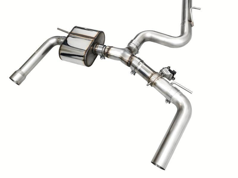 AWE Tuning Audi 22-23 8Y RS3 Cat-Back SwitchPath Exhaust (No Tips) AWE Tuning Catback AXOPROS