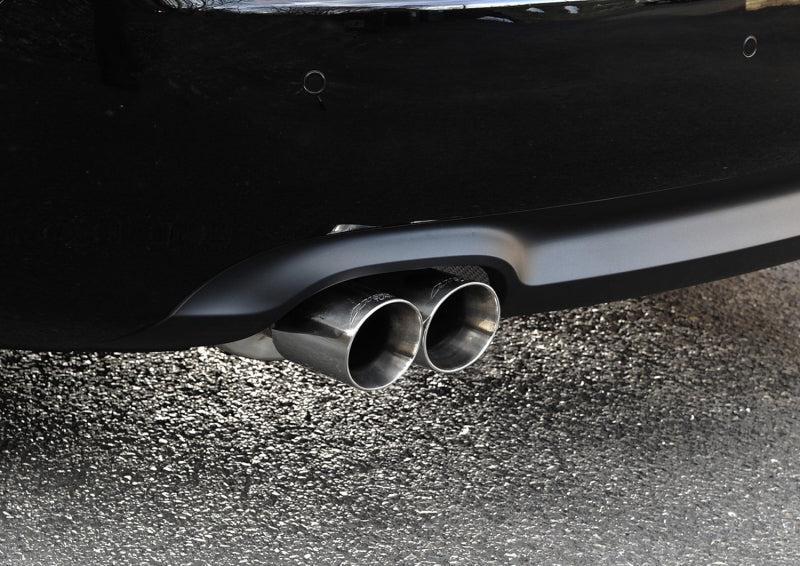 AWE Tuning Audi B8 A5 2.0T Touring Edition Exhaust - Quad Outlet Polished Silver Tips AWE Tuning Catback AXOPROS