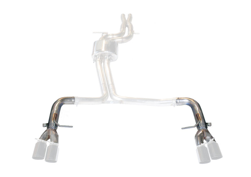 AWE Tuning Audi B8 S4/S5 Track Edition Conversion Kit for 90mm Tips AWE Tuning Catback AXOPROS