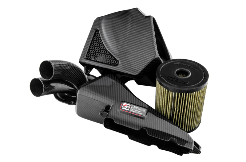 AWE Tuning Audi C7 RS6 / RS7 4.0T S-FLO Carbon Intake V2 AWE Tuning Cold Air Intakes  AXOPROS