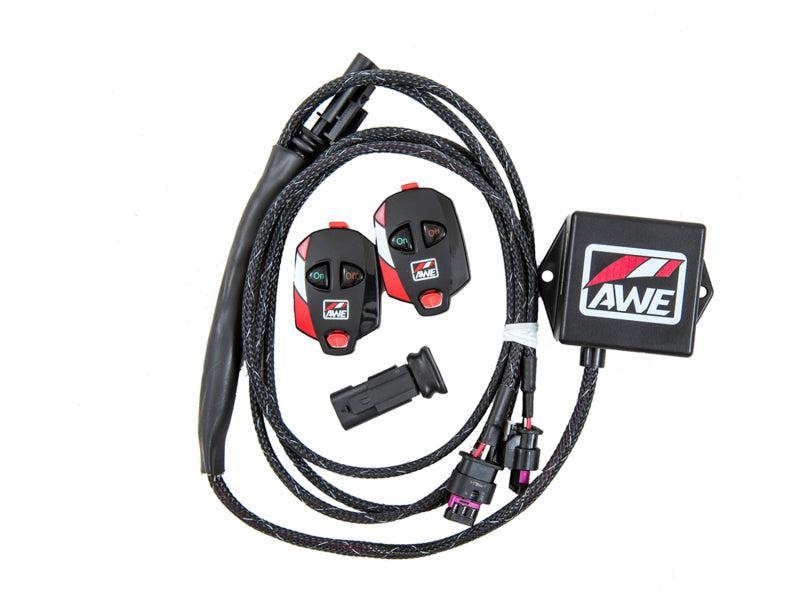 AWE Tuning Ford Focus RS SwitchPath Cat-back Exhaust - Diamond Black Tips AWE Tuning Catback AXOPROS