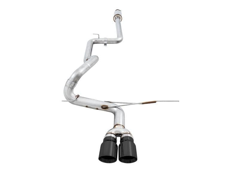 AWE Tuning Ford Focus ST Track Edition Cat-back Exhaust - Diamond BlackTips AWE Tuning Catback AXOPROS