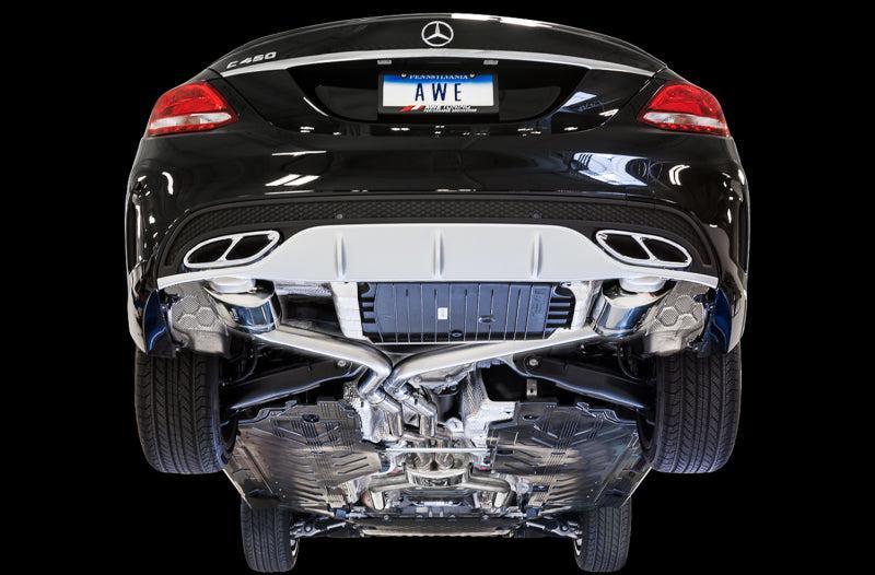 AWE Tuning Mercedes-Benz W205 C450 AMG / C400 Touring Edition Exhaust AWE Tuning Catback AXOPROS