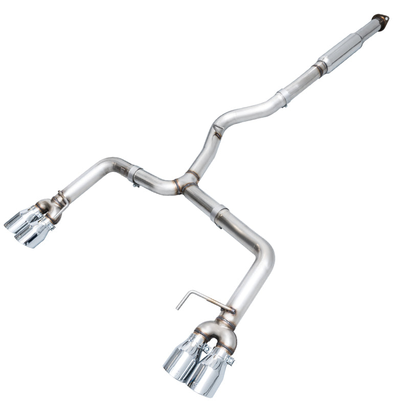 AWE Tuning Subaru WRX/STI VA/GV Sedan Track Edition Exhaust - Chrome Silver Tips (102mm) AWE Tuning Catback AXOPROS