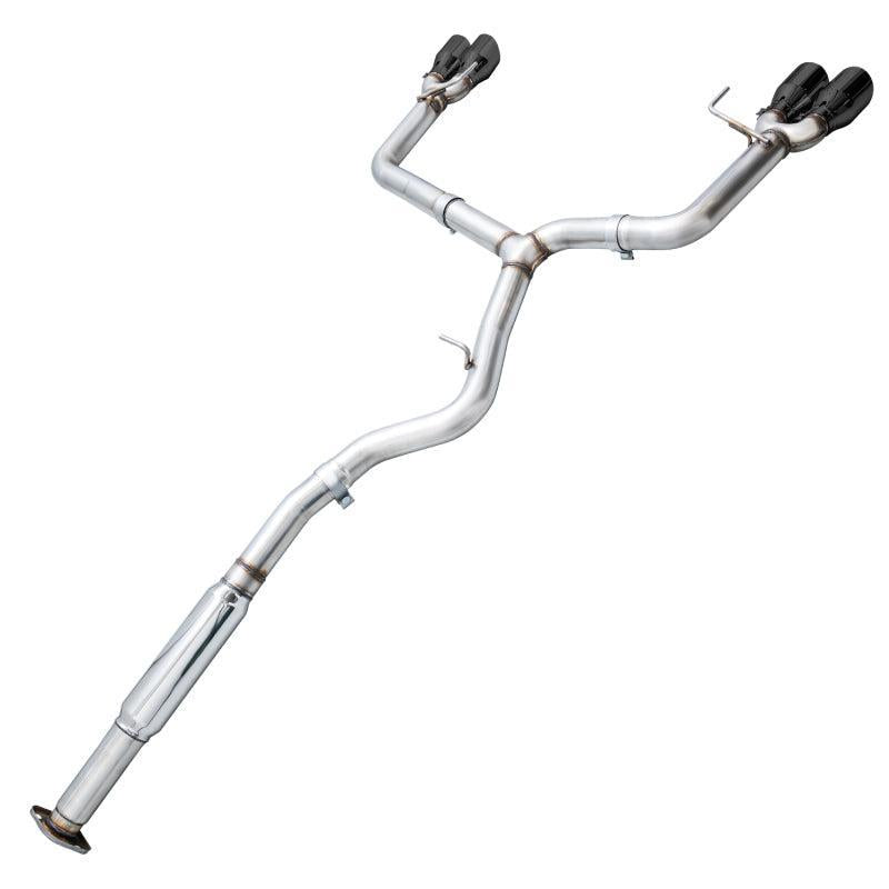 AWE Tuning Subaru WRX/STI VA/GV Sedan Track Edition Exhaust - Diamond Black Tips (102mm) AWE Tuning Catback AXOPROS