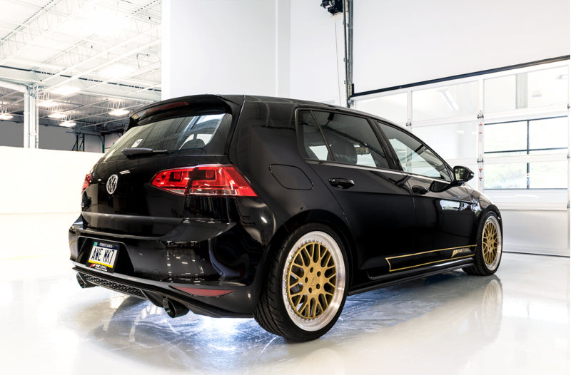 AWE Tuning Volkswagen GTI MK7.5 2.0T Track Edition Exhaust w/Diamond Black Tips 102mm AWE Tuning Catback AXOPROS