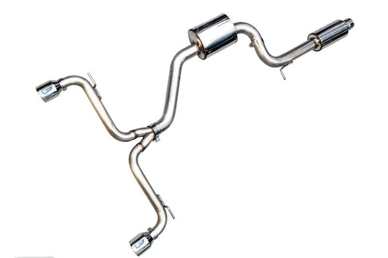 AWE Tuning VW MK7 GTI Touring Edition Exhaust - Chrome Silver Tips AWE Tuning Catback AXOPROS