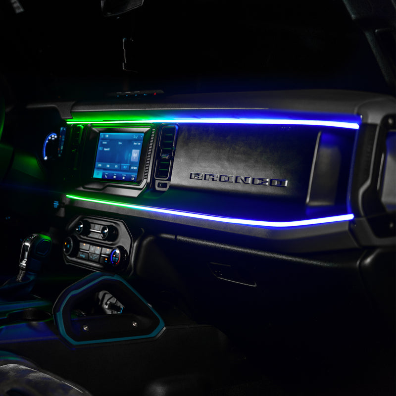 ORACLE Lighting Oracle 21-25 Ford Bronco ColorSHIFT LED Interior Dash Board Kit Headlights aftermarket performance part