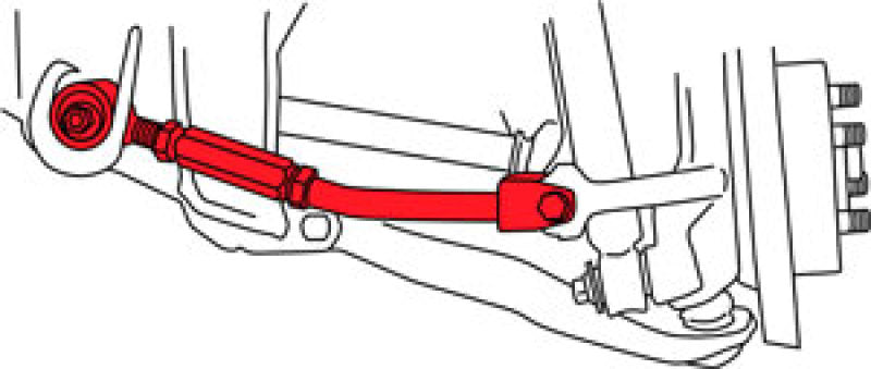 SPC Performance 89-98 Nissan 240SX Rear Adjustable Toe Arm SPC Performance Camber Kits  AXOPROS