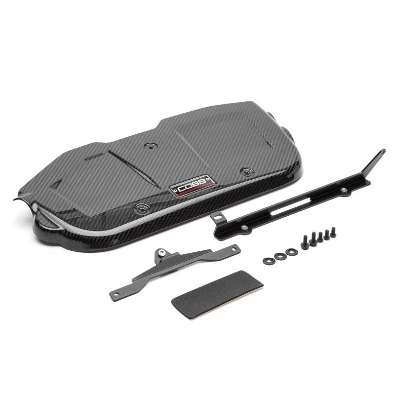 Cobb 15-21 Subaru WRX Redline Carbon Fiber Engine Cover - Gloss Finish COBB Engine Covers AXOPROS