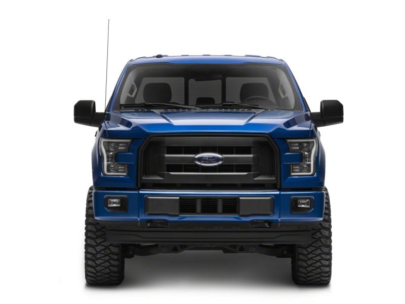 Raxiom Raxiom 15-17 Ford F-150 G3 Projector Headlights w/ LED Accent- Black Housing (Clear Lens) Headlights aftermarket performance part