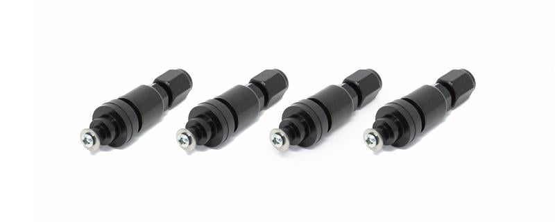 Torque Solution Billet TPMS Valve Stem Kit (Black) 2008+ Subaru Legacy Impreza WRX / STi Torque Solution Valve Stems AXOPROS
