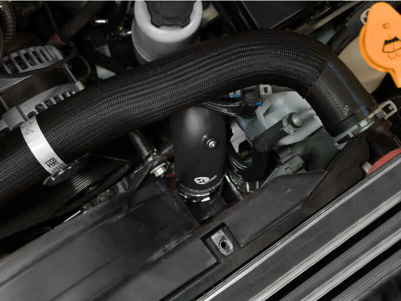 aFe aFe BladeRunner 3in & 3-1/2in AL Hot and Cold Charge Pipe Kit Black RAM Diesel Trucks 25-26 L6-6.7L Intercoolers aftermarket performance part
