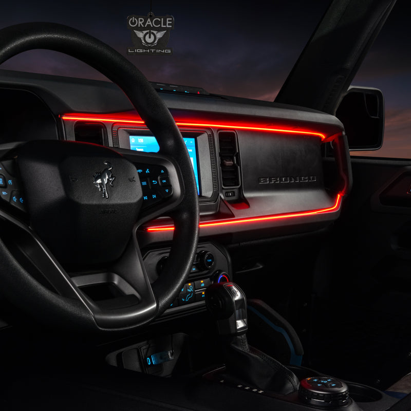 ORACLE Lighting Oracle 21-25 Ford Bronco ColorSHIFT LED Interior Dash Board Kit Headlights aftermarket performance part