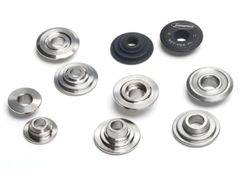 Supertech BMW N54 24V 3.0L Steel Retainer - Set of 12 (For SPR-FE20N54-BE) Supertech Valve Springs, Retainers AXOPROS