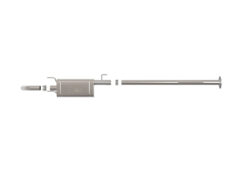 aFe aFe 05-15 Toyota Tacoma V6 4.0L ROCK BASHER 2-1/2in 409SS Cat-Back Hi-Tuck Exhaust System Catback aftermarket performance part