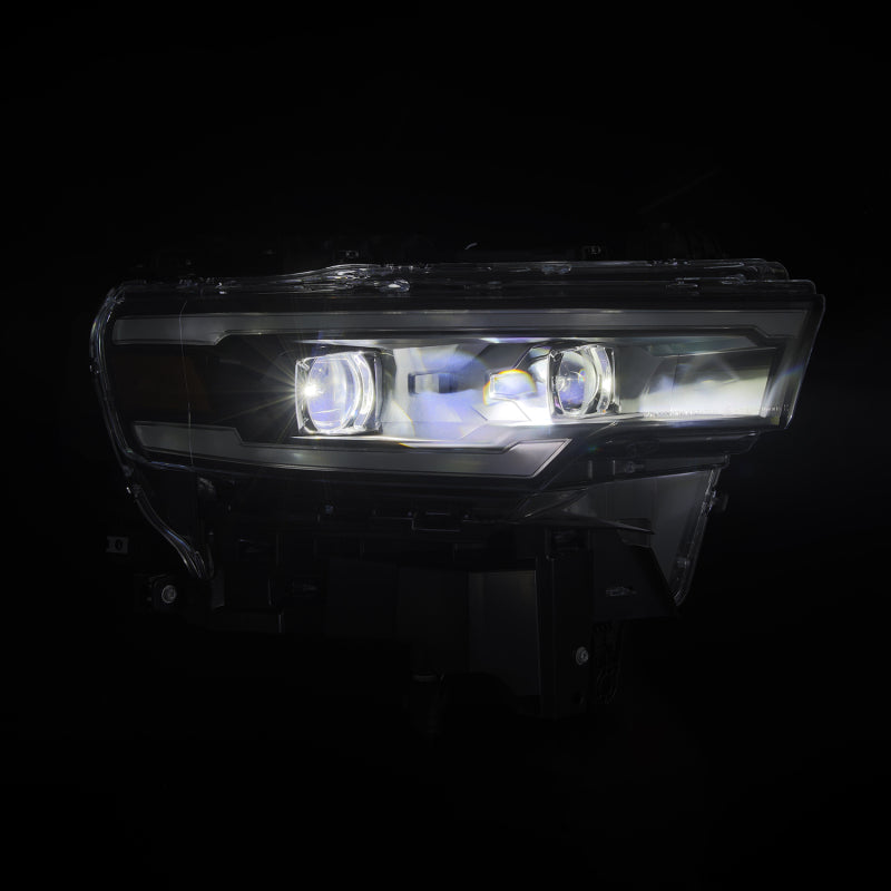 AlphaRex AlphaRex 25-26 Dodge Ram 1500 Luxx LED Proj Headlights -Black w/Activ Lit/ Seq Signal/Switchbk DRL Headlights aftermarket performance part