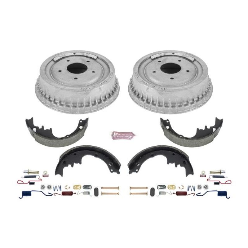 Power Stop 73-74 Buick Apollo Rear Autospecialty Drum Kit PowerStop Brake Drums AXOPROS