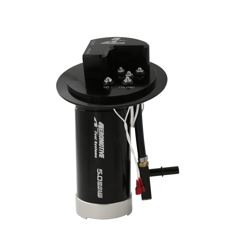 Aeromotive 11-17 Mustang S197/S550 Brushless 5.0 GPM Gear Pump 18-20 GT/Ecoboost Aeromotive Fuel Tanks  AXOPROS