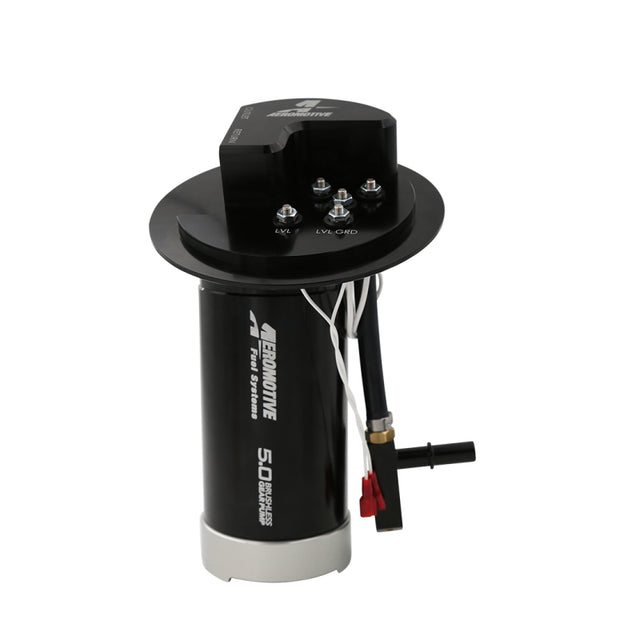Aeromotive 11-17 Mustang S197/S550 Brushless 5.0 GPM Gear Pump 18-20 GT/Ecoboost Aeromotive Fuel Tanks  AXOPROS