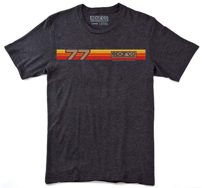 Sparco T-Shirt Rally Tri Charcoal Large SPARCO Shirts AXOPROS