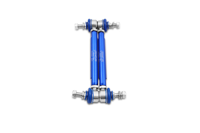 SuperPro 2010 Kia Soul Base Front HD Adjustable End Link Set (10mm Studs 210mm-260mm Length) Superpro Sway Bar Endlinks  AXOPROS