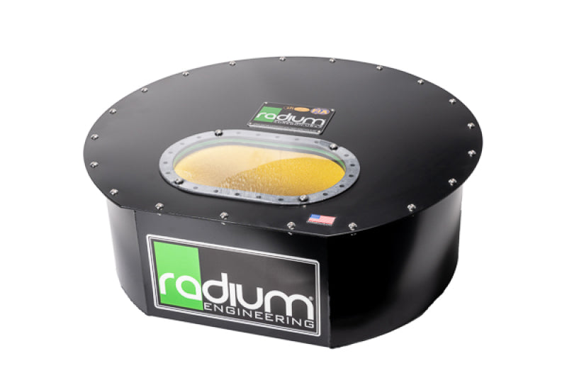 Radium Engineering R10.5A Fuel Cell - 10.5 Gallon - Spare Tire Radium Engineering Fuel Tanks  AXOPROS