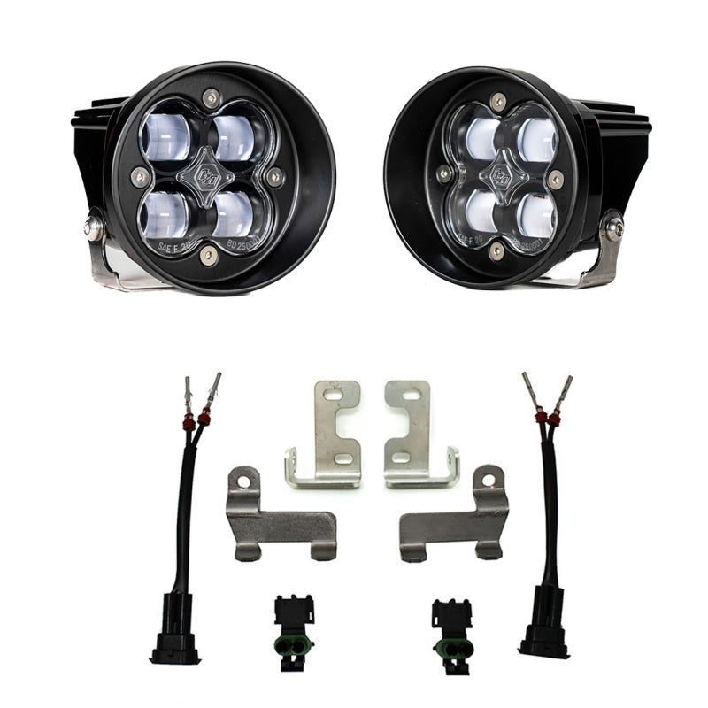 Baja Designs 12-21 Toyota Tacoma/Tundra/4Runner(Excl Limited) Squadron-R Fog Pocket Light Kit Baja Designs Fog Lights AXOPROS
