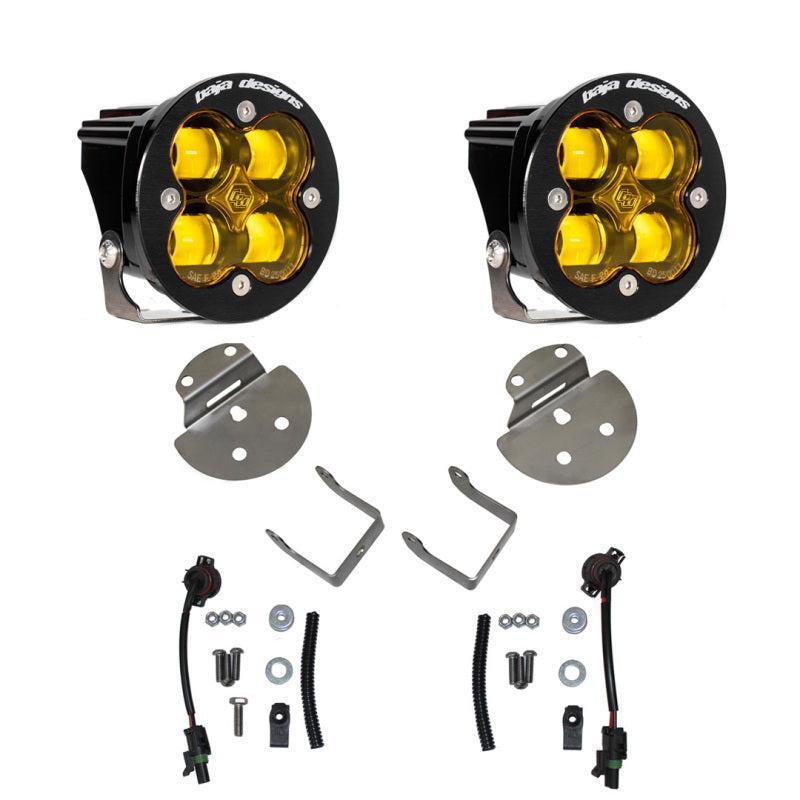 Baja Designs 15-19 Canyon/Colorado Fog Light & Fog Pocket Kit - Amber Baja Designs Fog Lights AXOPROS