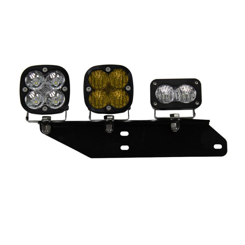 Baja Designs 17-18 F-150 Raptor Fog Light & Sportsmen Fog Pocket Kit - Amber Baja Designs Fog Lights AXOPROS
