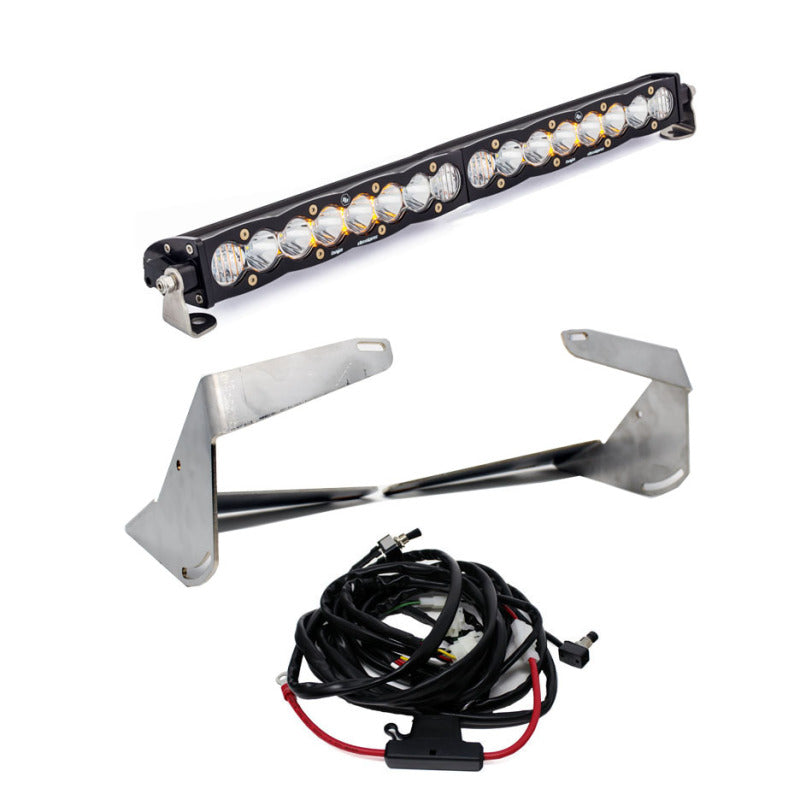 Baja Designs 2019+ Ram 2500/3500 20 Inch S8 Driving Combo Bumper Kit - Clear Baja Designs Light Bars & Cubes AXOPROS