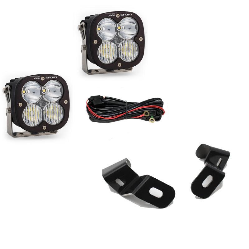Baja Designs 2019+ Ram 2500/3500 Sports Spot A-Pillar Kit Baja Designs Light Mounts AXOPROS
