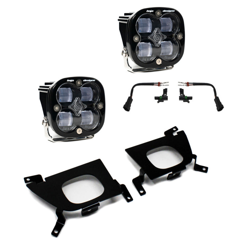 Baja Designs 2019+ Silverado Fog Pocket for Silverado 1500/2500/2500 HD FPK SAE Baja Designs Fog Lights  AXOPROS
