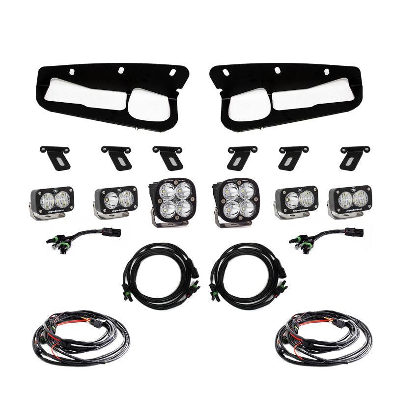 Baja Designs 2021+ Ford Bronco Fog Pocket Kit Sportsmen Baja Designs Fog Lights AXOPROS