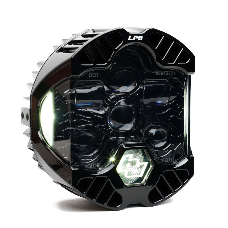 Baja Designs DOT LP6 LED Auxiliary Light Pod (Clear DRL) - Single Baja Designs Headlights AXOPROS