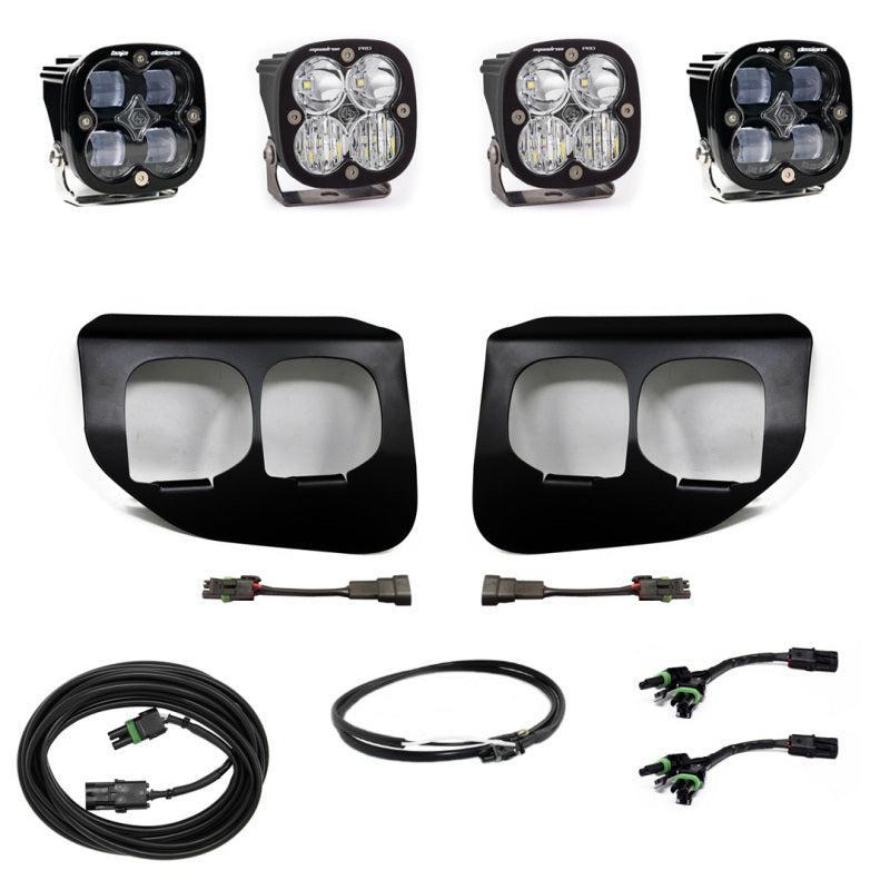Baja Designs Ford Super Duty (20-On) Fog Lights Dual FPK SAE/Pro DC Baja Designs w/Upfitter Baja Designs Fog Lights AXOPROS