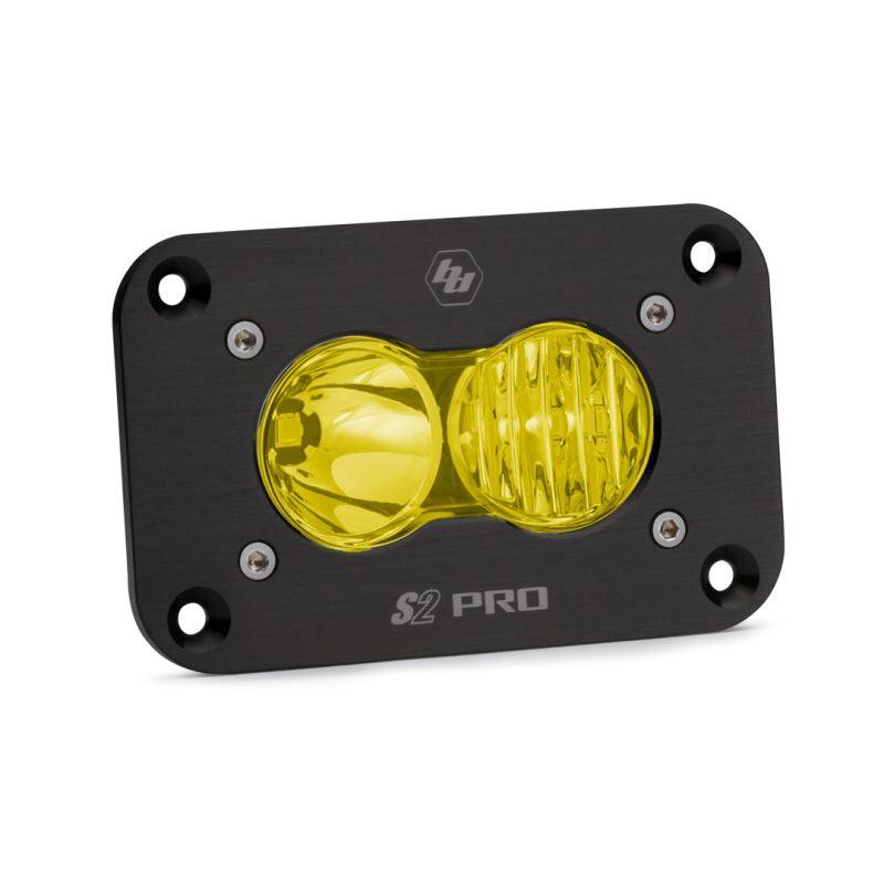 Baja Designs LED Driving/Combo Amber Flush Mount S2 Pro Baja Designs Light Bars & Cubes AXOPROS