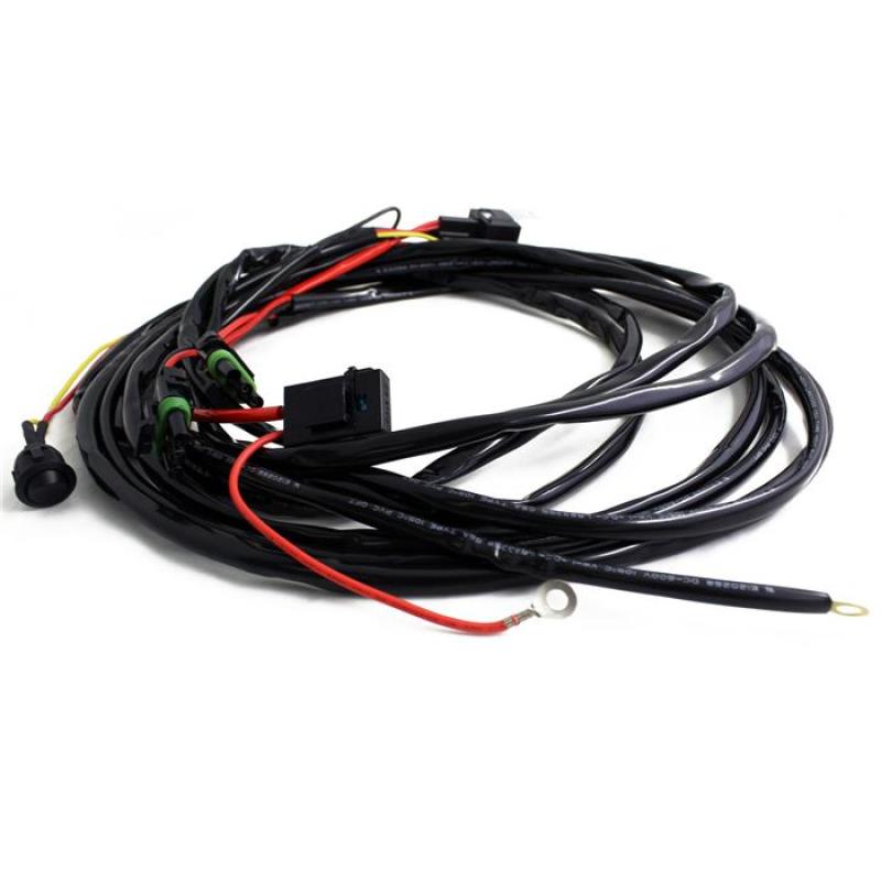 Baja Designs OnX6/S8/XL Pro/Sport Wire Harness (2 Light Max) Baja Designs Light Accessories and Wiring AXOPROS