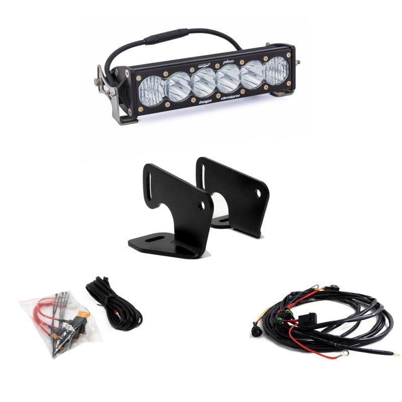 Baja Designs Polaris RZR Pro XP Hood Light Mount Kit 10in OnX6+ Baja Designs Light Bars & Cubes AXOPROS