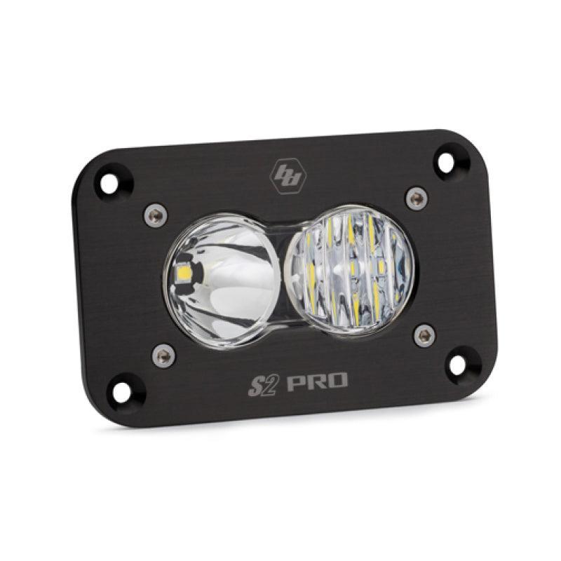 Baja Designs S2 Pro Flush Mount Driving Combo Pattern LED Work Light - Clear Baja Designs Light Bars & Cubes AXOPROS