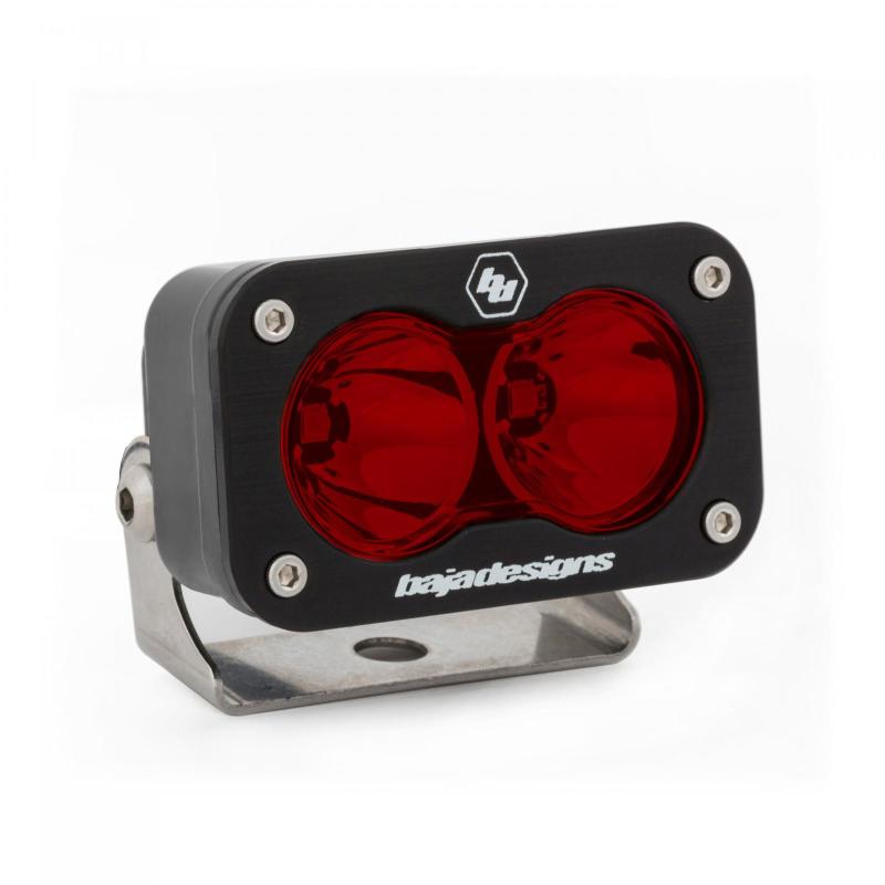 Baja Designs S2 Sport Spot Pattern LED Work Light - Red Baja Designs Light Bars & Cubes AXOPROS