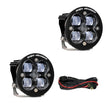 Baja Designs Squadron R SAE LED Spot Light - Clear - Pair Baja Designs Fog Lights  AXOPROS