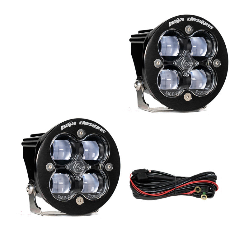 Baja Designs Squadron R SAE LED Spot Light - Clear - Pair Baja Designs Fog Lights  AXOPROS