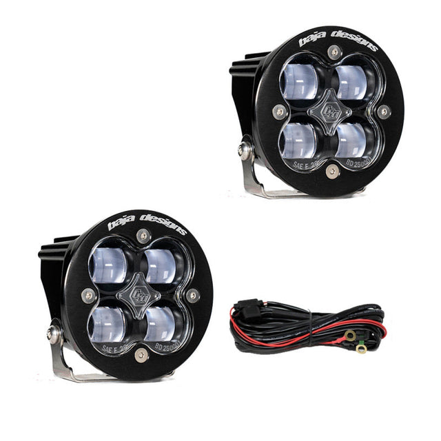 Baja Designs Squadron R SAE LED Spot Light - Clear - Pair Baja Designs Fog Lights  AXOPROS