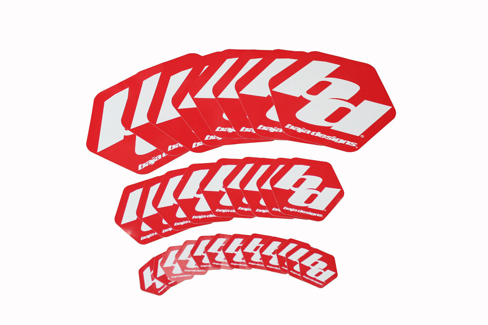 Baja Designs Sticker Pack Baja Designs Promotional Item  AXOPROS