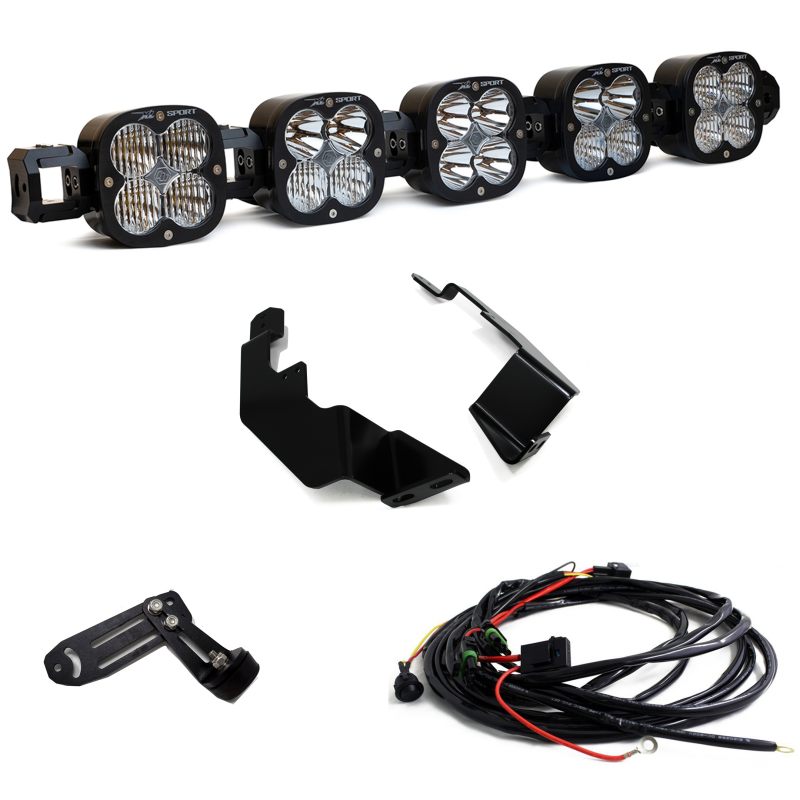 Baja Designs Tacoma 5 XL Linkable Kit For 16-On Toyota Tacoma Baja Designs Light Bars & Cubes AXOPROS