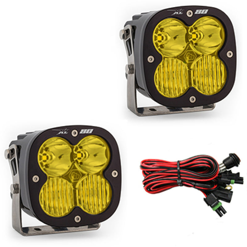 Baja Designs XL80 Series Driving Combo Pattern Pair LED Light Pods - Amber Baja Designs Light Bars & Cubes AXOPROS