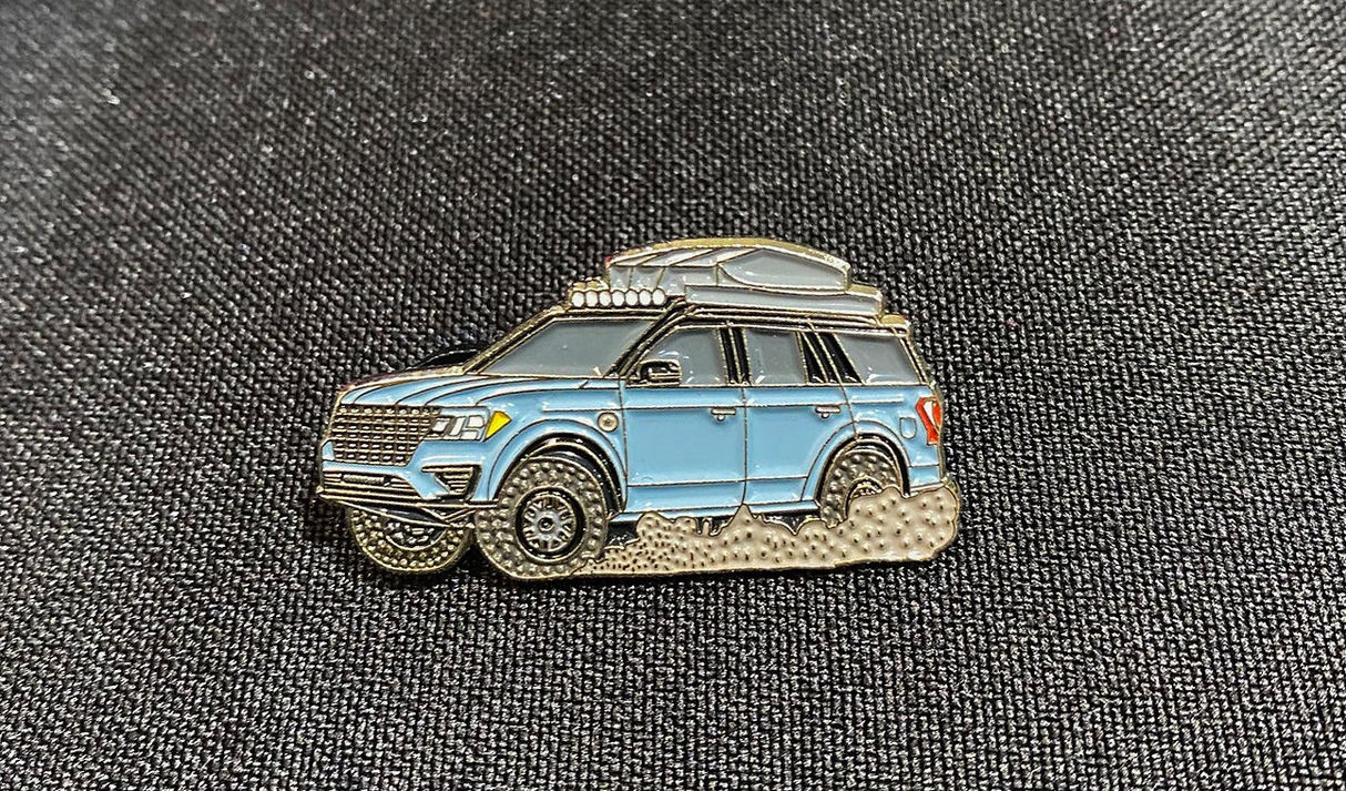 BAJA FORGED EXPEDITION ENAMEL PIN Baja Forged Lapel Pin  AXOPROS