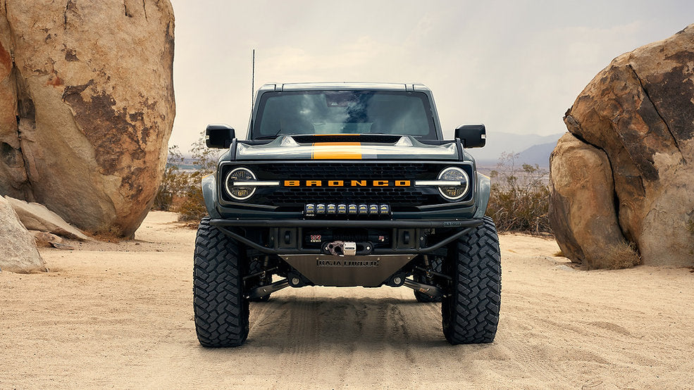 BAJA FORGED FORD BRONCO 2021-2024 Skid Plate Without Logo Baja Forged Skid Plate AXOPROS